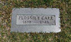 Flossie Fay <I>White</I> Carr 