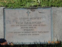 Elsa Gertrude <I>Pagenstecher</I> Dallinger 