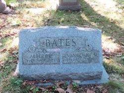 Evangeline M. <I>Saunders</I> Bates 