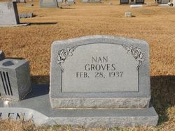 Allen “Nan” <I>Groves</I> Allen 