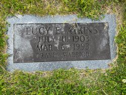 Lucy E. <I>Gardner</I> Atkins 