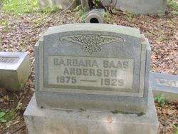 Barbara <I>Baas</I> Anderson 