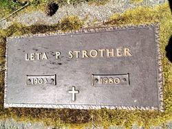 Leta Pearl <I>Hayes</I> Strother 