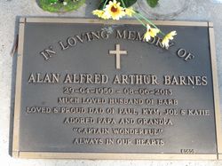 Alan Alfred Arthur Barnes 