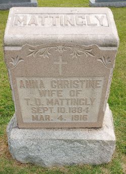 Anna Christine <I>Gough</I> Mattingly 