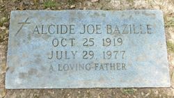 Alcide Joseph “Joe” Bazile 