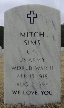 CPL Mitch Sims 