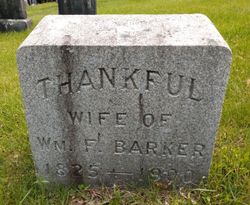 Thankful <I>Hale</I> Barker 
