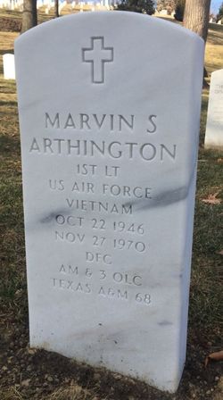 1st Lt Marvin S Arthington 