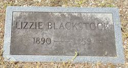 Lizzie Luary “Elizabeth” <I>Morris</I> Blackstock 