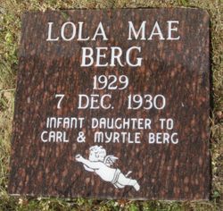 Lola Mae Berg 