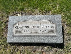 Clayton Virginia <I>Sayre</I> Hexton 