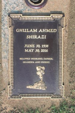 Ghulam Ahmed Shirazi 
