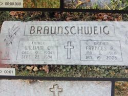 Frances Anna <I>Kappes</I> Braunschweig 
