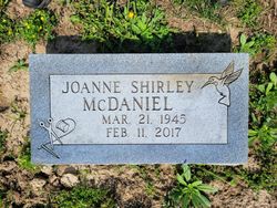 Joanne Shirley <I>Heck</I> McDaniel 