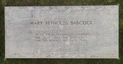 Mary Katharine <I>Reynolds</I> Babcock 