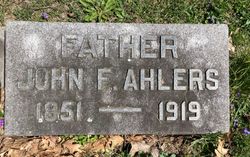 John Frederick Ahlers Sr.