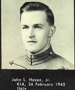 2LT John Livermore Hazen Jr.
