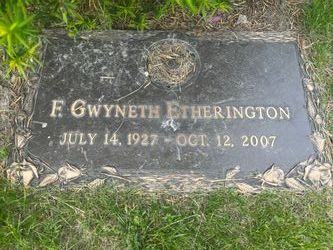 F. Gwyneth <I>Pettus</I> Etherington 