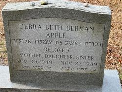 Debra Beth <I>Berman</I> Apple 