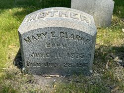 Mary Elizabeth <I>Carver</I> Clarke 