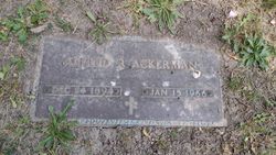 Alfred R Ackerman 