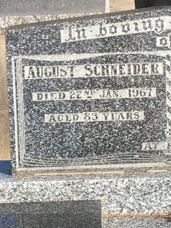 August Schneider 