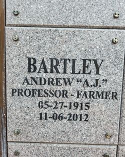 Andrew Jackson “A.J.” Bartley 