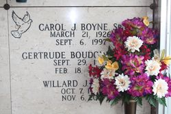 Gertrude <I>Boudoin</I> Boyne 