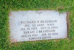 Sarah J <I>Ritchie</I> Bradshaw 