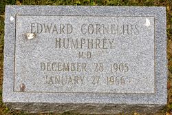 Dr Edward Cornelius Humphrey 