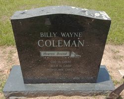 Billy Wayne “Shortie” Coleman 
