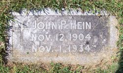 John P. Hein 