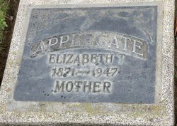 Elizabeth T <I>Clinton</I> Applegate 