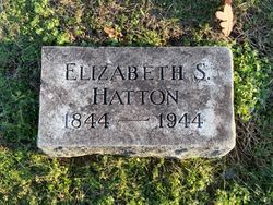Elizabeth J. <I>Snyder</I> Hatton 