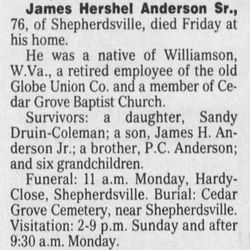 James Hersel Anderson 