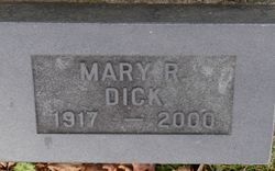 Mary Rowena <I>Allen</I> Dick 