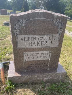 Sarah Aileen <I>Catlett</I> Baker 