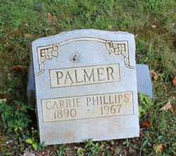 Carrie <I>Phillips</I> Palmer 