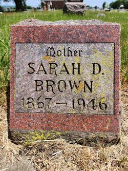 Sarah Diane <I>Vining</I> Brown 
