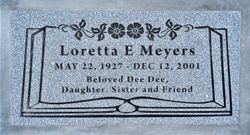 Loretta E “Dee-Dee” Meyers 