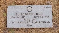 Elizabeth Lorraine <I>Holt</I> McKennan 
