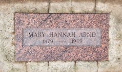 Mary Hannah <I>Lyons</I> Arnd 