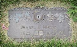 Mabel L Hicks 