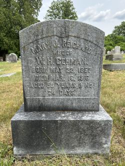 Mary J. <I>Reichard</I> Gehman 