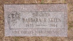 Barbara A Skeen 