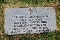 Arthur Lewis Bachmann Sr.