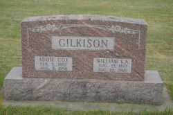 Addie <I>Cox</I> Gilkison 