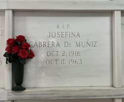 Josefina Cabrera De Muniz 