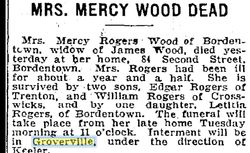 Mercy <I>Rogers</I> Wood 